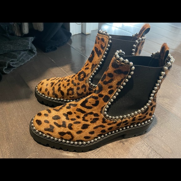 Said 7 cheetah leopard boots - Picture 2 of 4